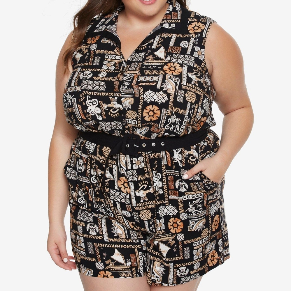 Her Universe Disney Moana Romper from Torrid